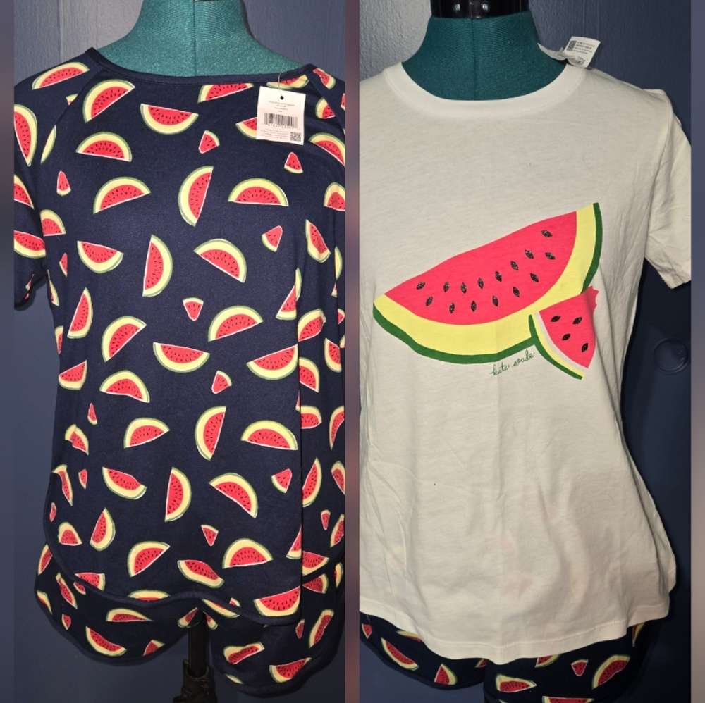 Brand New With Tags Kate Spade Watermelon Pj Set & Shirt
